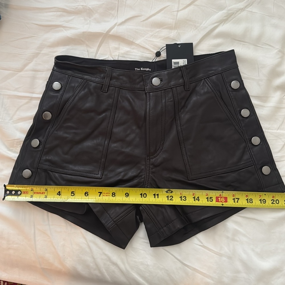 The Kooples leather shorts - Picture 8 of 9
